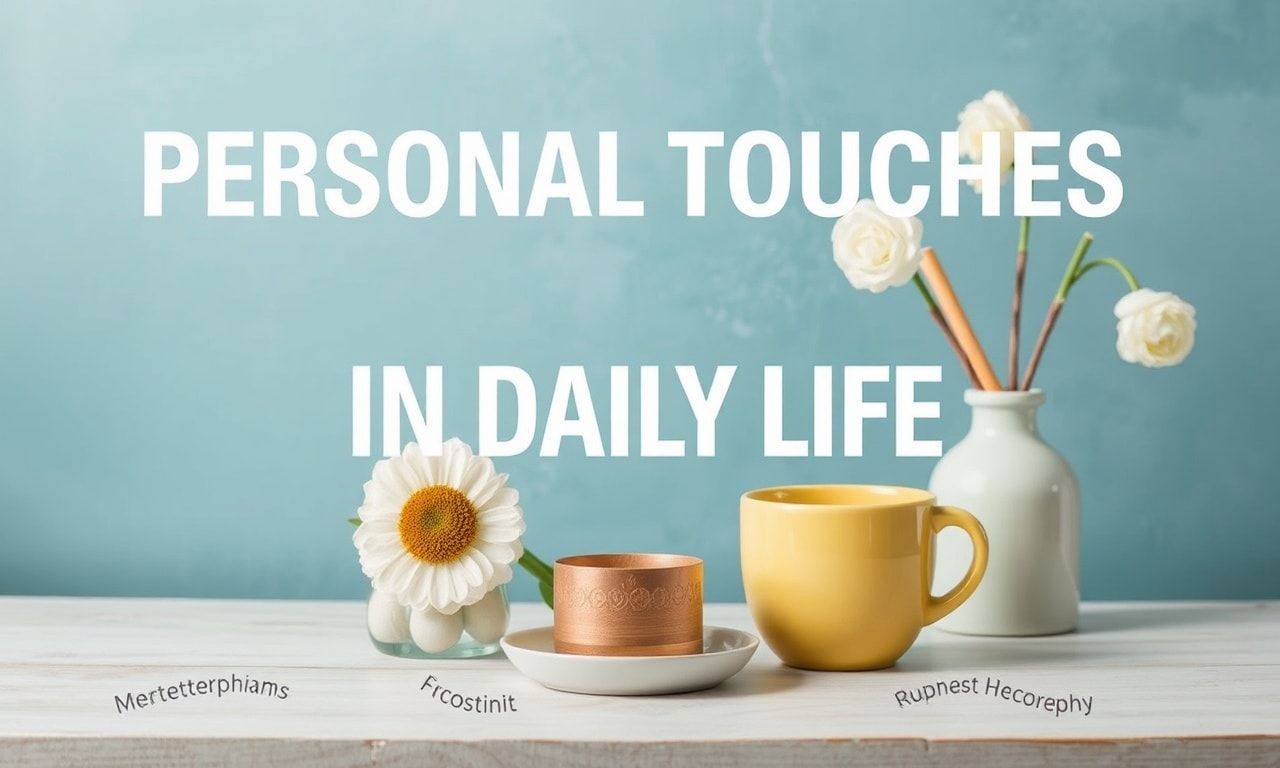 Günlük Yaşamda Kişisel Dokunuşlar: Stil, İlişkiler ve Kendi Kendi Olma