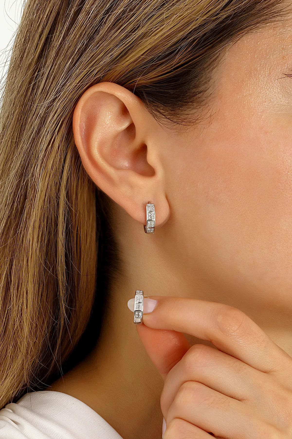 gümüş halka küpe