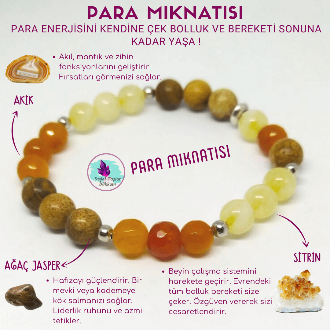 doğal taş bileklik