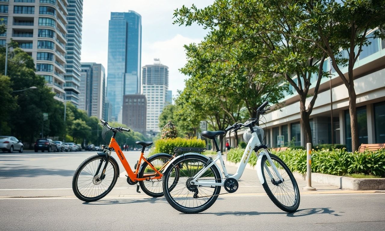 Urban Natural Lifestyle: Green Travel with Electric Bikes