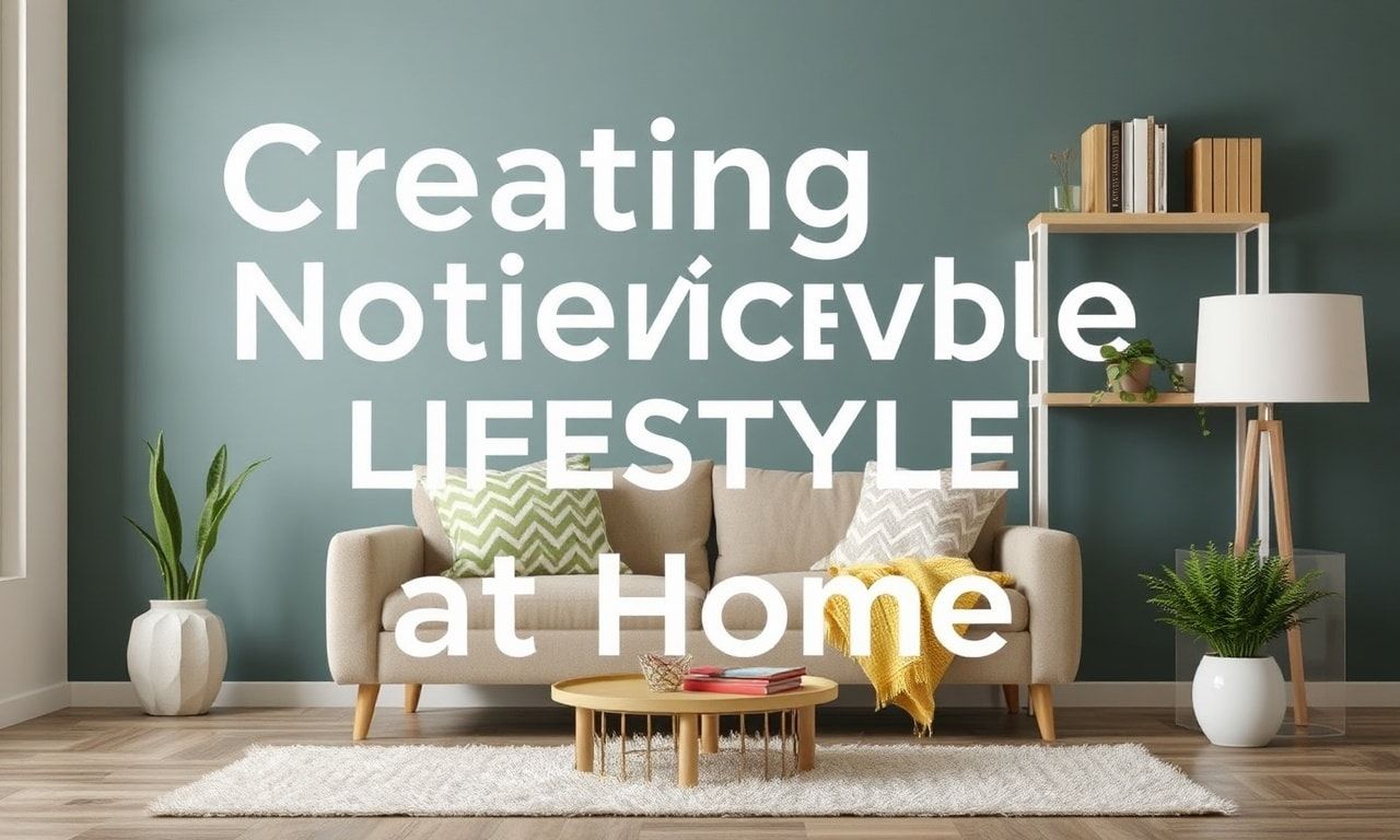 Creating a Noticeable Lifestyle at Home
