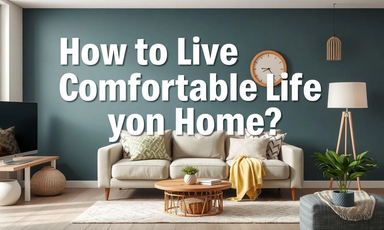 Evde Keyifli Bir Hayat Nasıl Yaşanır? 1 How to Live a Comfortable Life at Home?