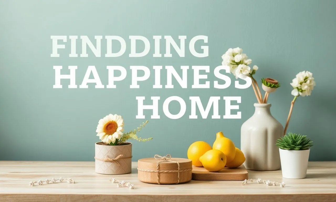Finding Happiness at Home: Practical Tips and Lifestyle Tips