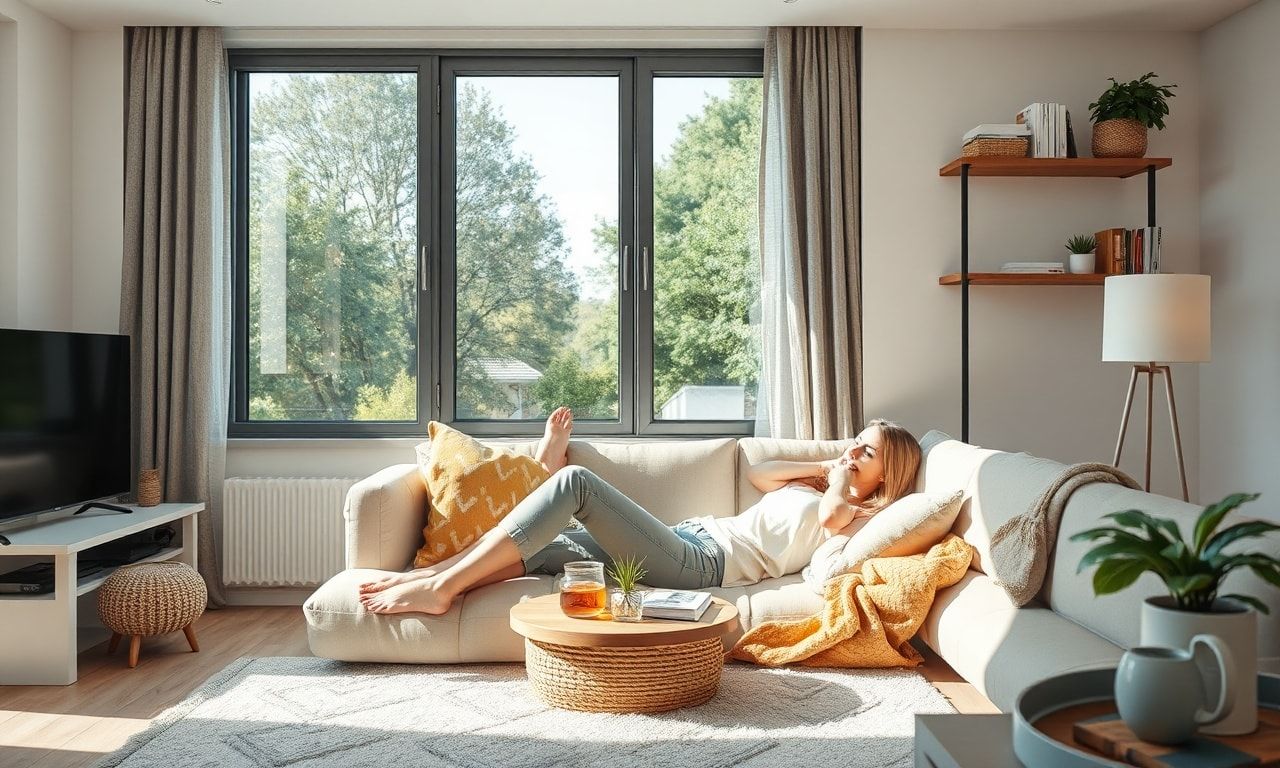 Evde rahatlamak: Günlük hayatta mutluluk bulmak için ipuçları 1 Tips for finding happiness in daily life: Relax at home