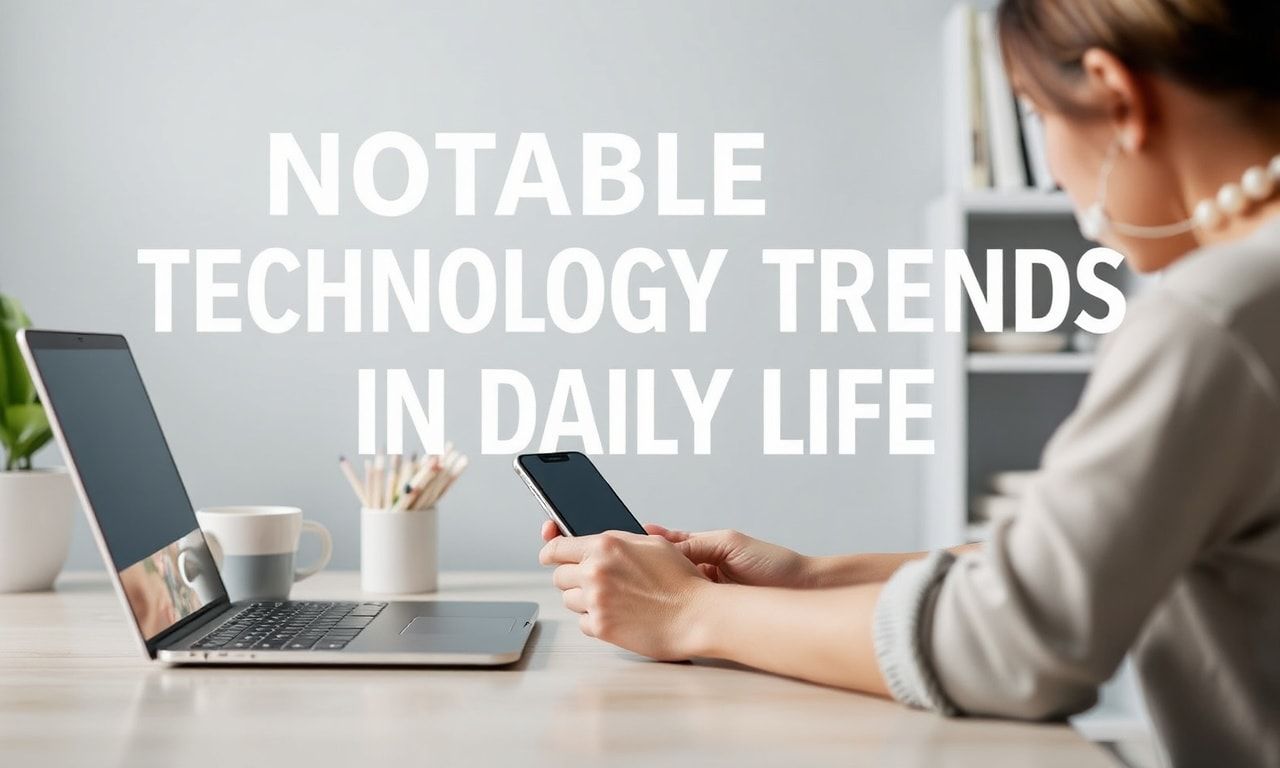 Notable Technology Trends in Daily Life