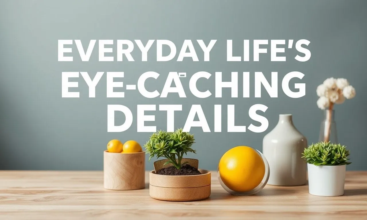 Everyday Life's Eye-Catching Details: How Can We Improve Our Homes and Relationships?