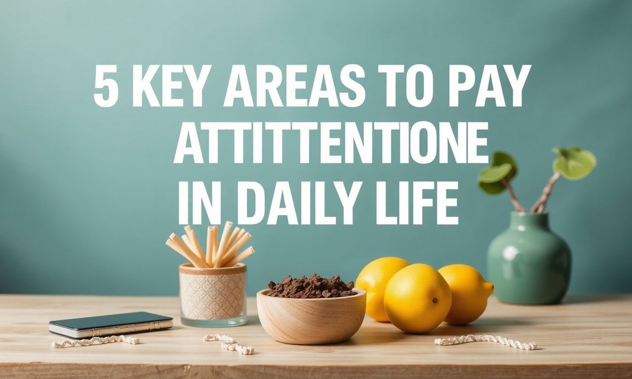 5 Key Areas to Pay Attention to in Daily Life