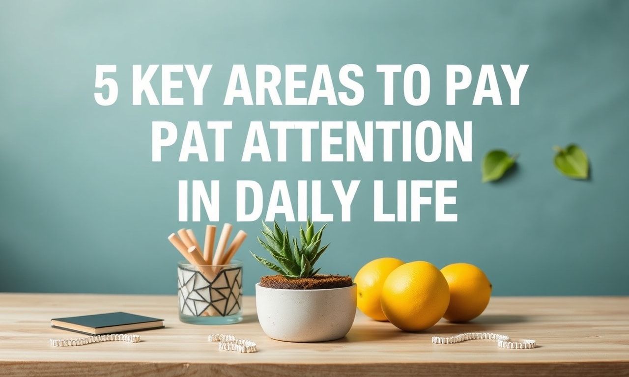 5 Key Areas to Pay Attention to in Daily Life