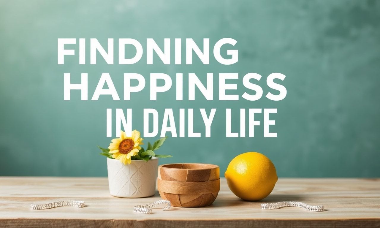 Finding Happiness in Daily Life: Practical Tips