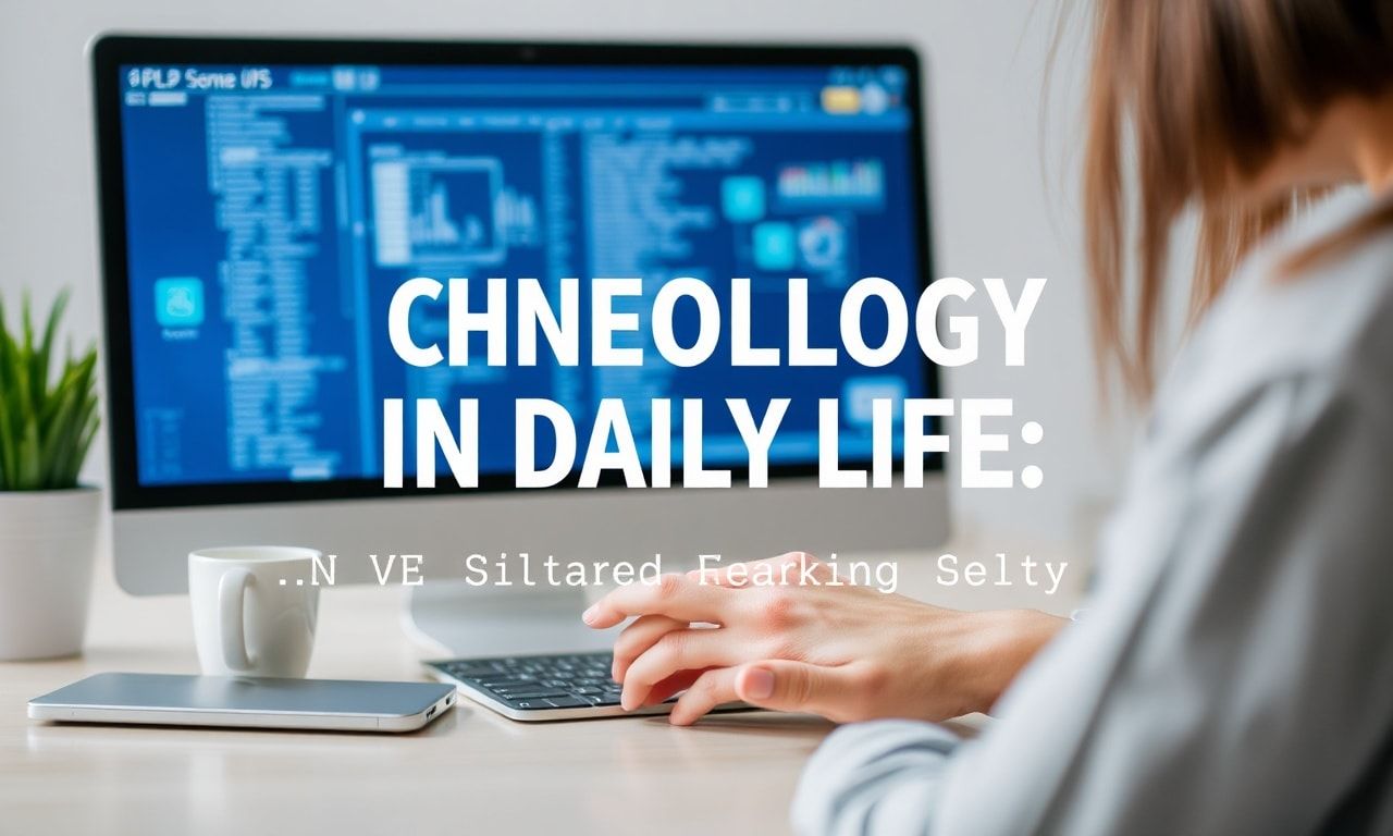 Technology in Daily Life: How Is It Shaping Our Lifestyles?