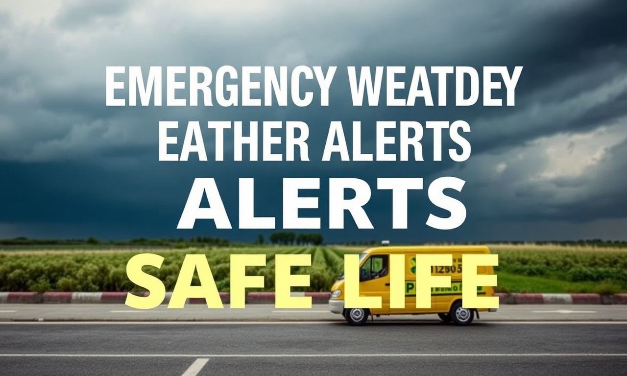 Emergency Weather Alerts for a Safe Life