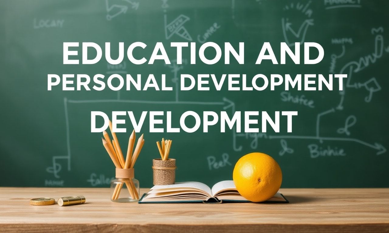 Education and Personal Development: The Key to Shaping Your Lifestyle