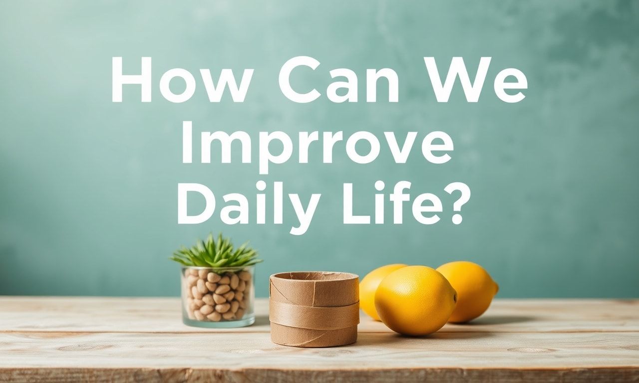 How Can We Improve Daily Life?